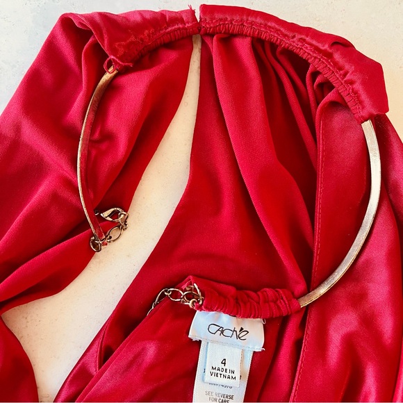 Cache Red Mini Dress - Picture 9 of 10